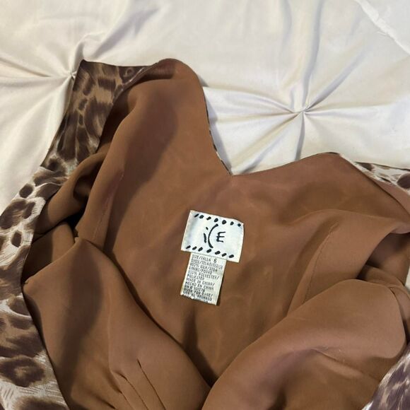 Vintage leopard print mini Dress - Picture 2 of 6